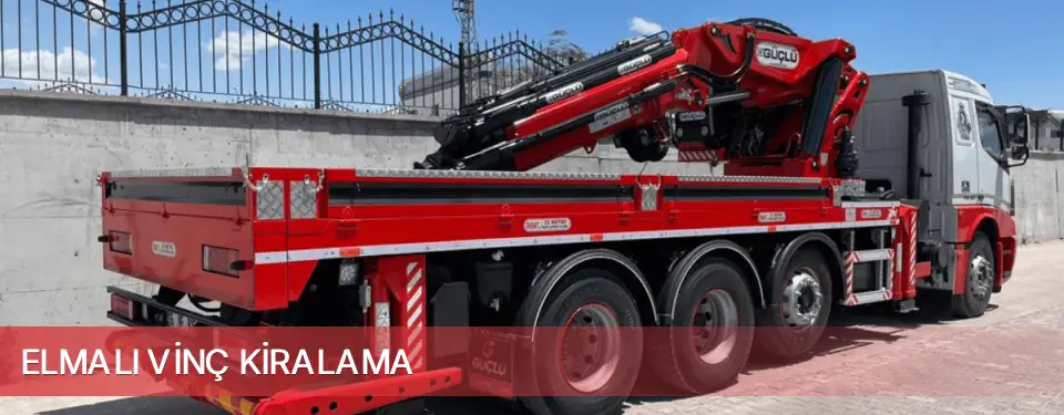 Elmalı İlçemi Vinç Kiralama